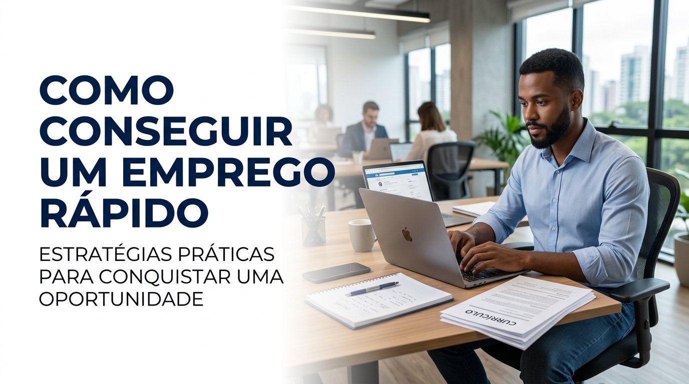 Como conseguir um emprego rápido: 10 estratégias práticas