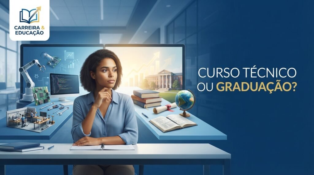 Curso técnico ou graduação: qual escolher? 4 Imagem ilustrativa sobre curso técnico ou graduação